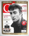 Q magazine - John Lennon cover (November 2010 - Cover 1 of 4)