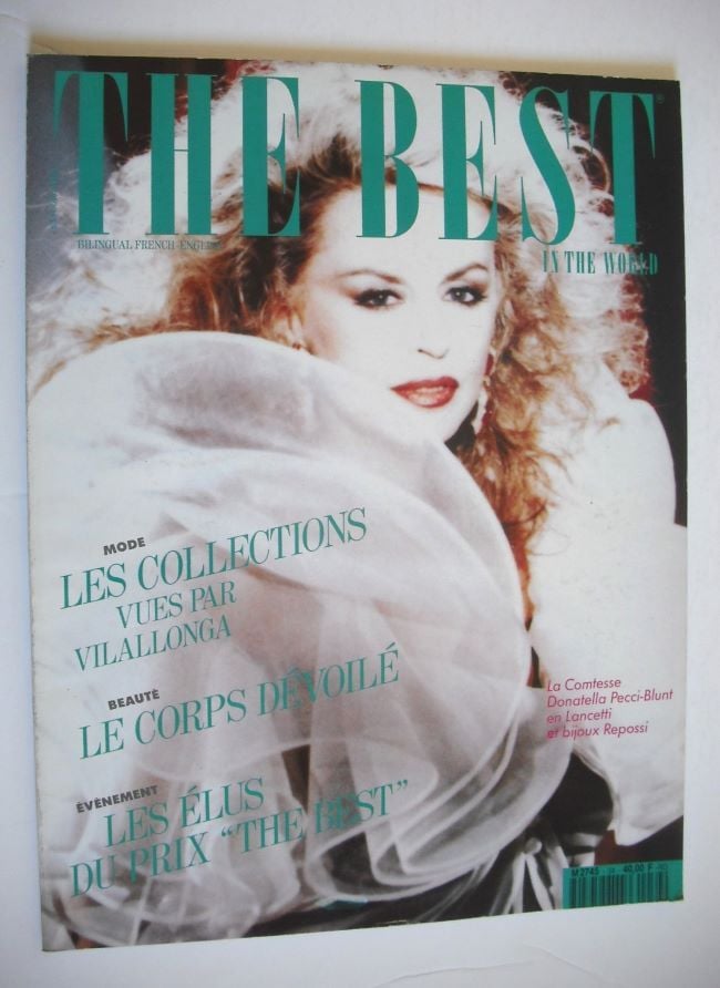 <!--1993-01-->The Best In The World magazine - 1993 - Donatella Pecci-Blunt
