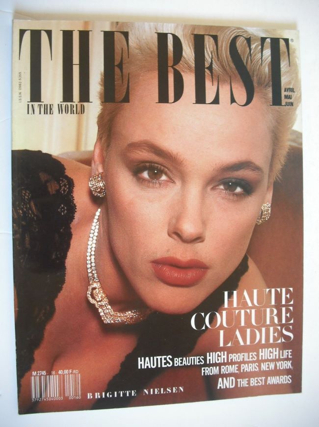 The Best In The World magazine - April-June 1988 - Brigitte Nielsen cover