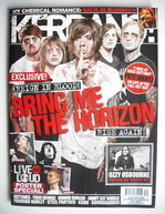 Kerrang magazine - Bring Me The Horizon cover (2 October 2010 - Issue 1332)