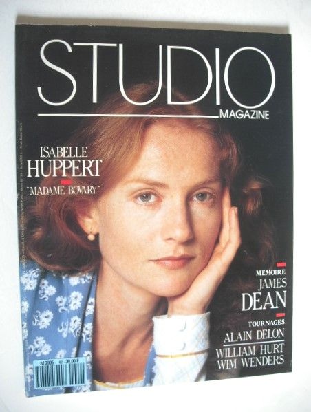 Studio magazine - Isabelle Huppert cover (October 1990)