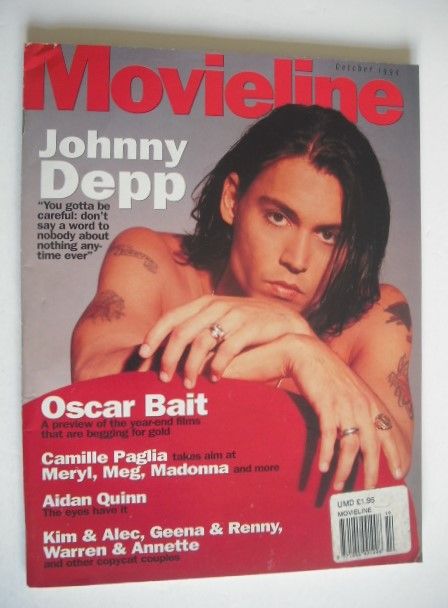 <!--1994-10-->Movieline magazine - October 1994 - Johnny Depp cover
