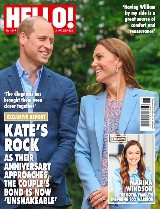 <!--2024-04-29-->Hello! magazine - Prince William and Kate Middleton cover 