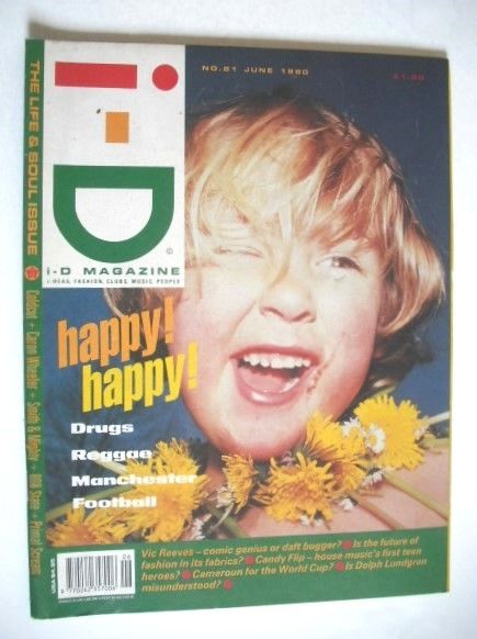 i-D magazine - Jas cover (June 1990 - Issue 81)