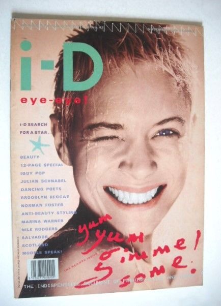 i-D magazine - Angie Hill cover (November 1986 - Issue 42)