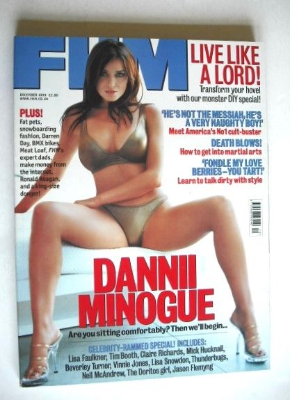 <!--1999-12-->FHM magazine - Dannii Minogue cover (December 1999)