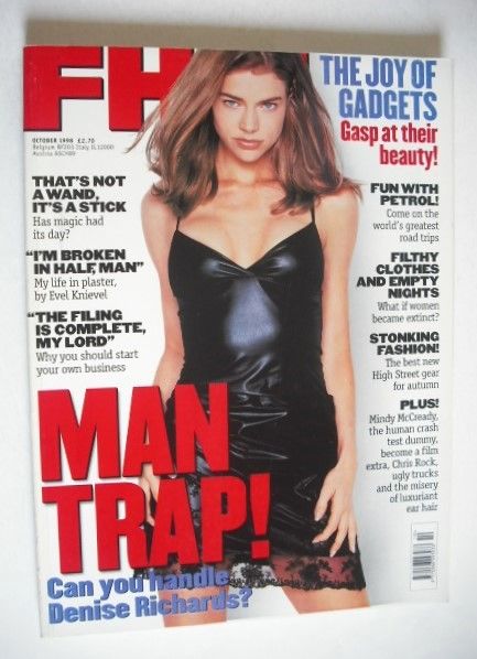 <!--1998-10-->FHM magazine - Denise Richards cover (October 1998)