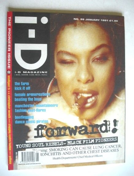 i-D magazine - Sophie Okonedo cover (January 1991 - Issue 88)