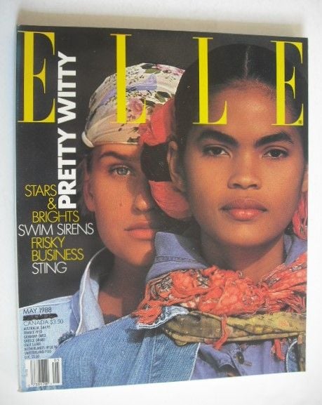 US Elle magazine - May  1988