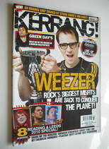 Kerrang magazine - Weezer cover (18 September 2010 - Issue 1330)