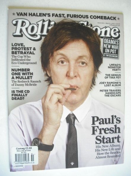 <!--2012-03-01-->Rolling Stone magazine - Paul McCartney cover (1 March 201