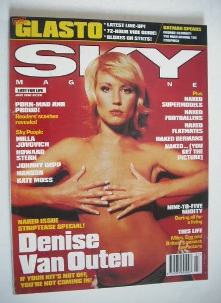 Sky magazine - Denise Van Outen cover (July 1997)