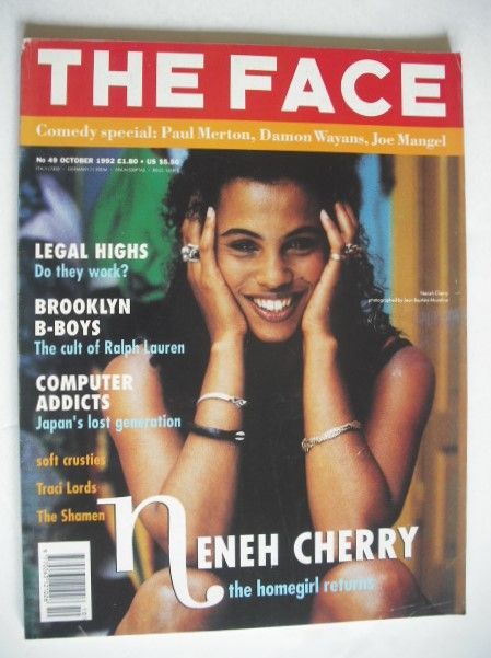 The Face magazine - Neneh Cherry cover (October 1992 - Volume 2 No. 49)