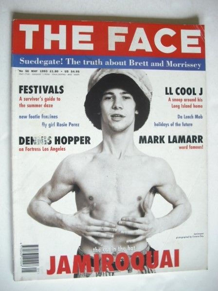 The Face magazine - Jamiroquai cover (May 1993 - Volume 2 No. 56)