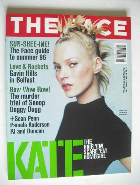 The Face magazine - Kate Moss cover (May 1996 - Volume 2 No. 92)