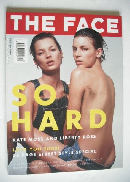 The Face magazine - Liberty Ross and Kate Moss cover (February 2002 - Volume 3 No. 61)