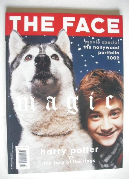 The Face magazine - Daniel Radcliffe cover (December 2001 - Volume 3 No. 59)