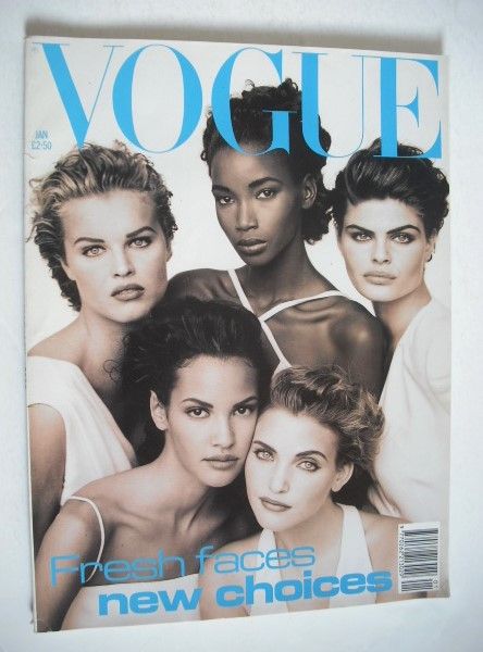 <!--1992-01-->British Vogue magazine - January 1992