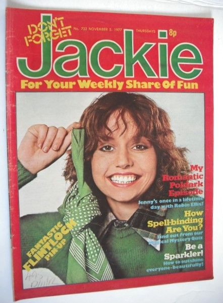 Jackie magazine - 5 November 1977 (Issue 722)