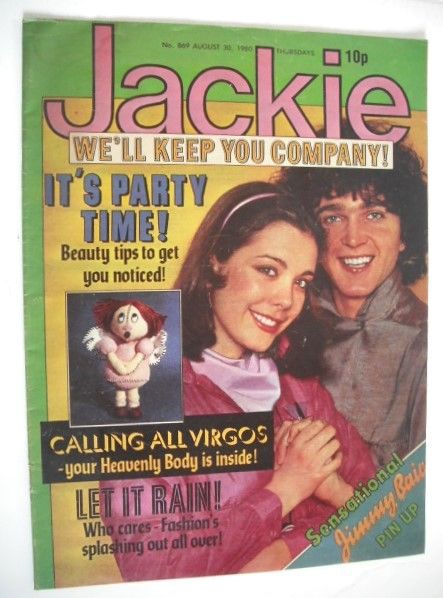 Jackie magazine - 30 August 1980 (Issue 869)