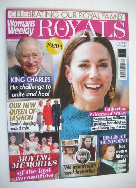 <!--2023-02-->Woman's Weekly magazine - Royals cover (February 2023)