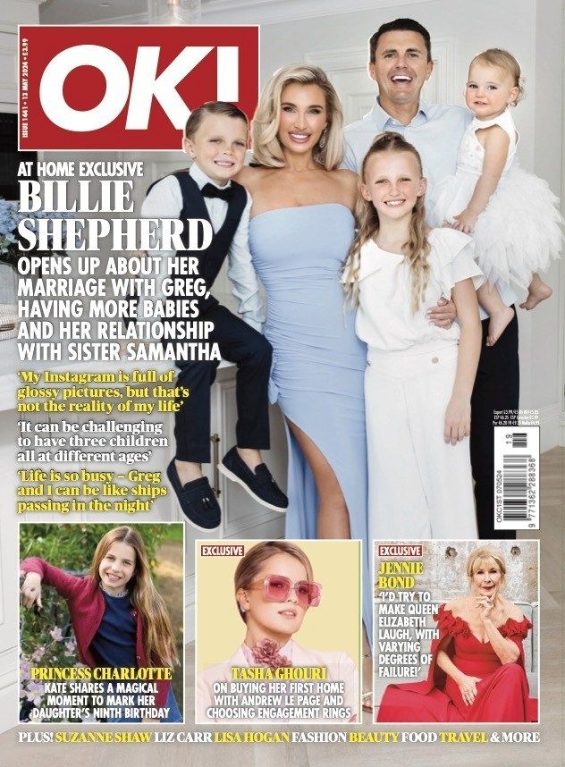 OK! magazine - Billie Shepherd and Family cover (13 May 2024 - Issue 1441)