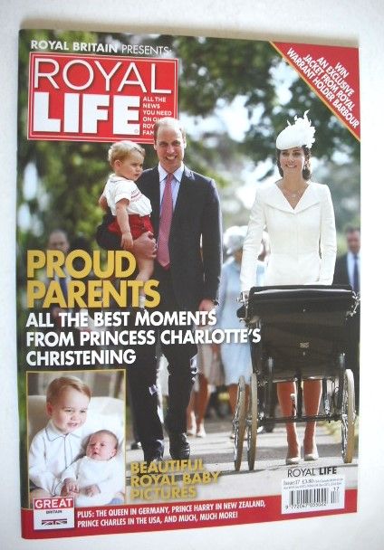 Royal Life magazine - Princess Charlotte christening cover (Issue 17)