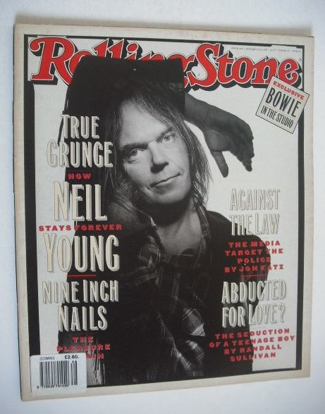 <!--1993-01-21-->Rolling Stone magazine - Neil Young cover (21 January 1993