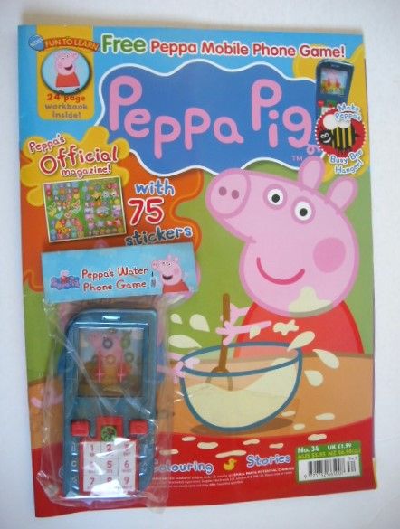 <!--2009-02-->Peppa Pig magazine - No. 34 (February 2009)