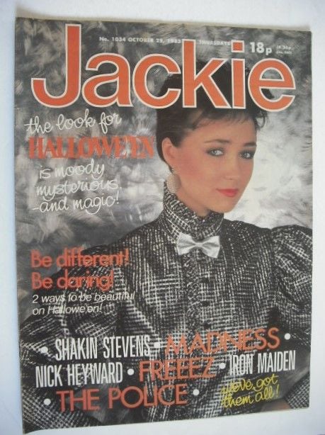 Jackie magazine - 29 October 1983 (Issue 1034)