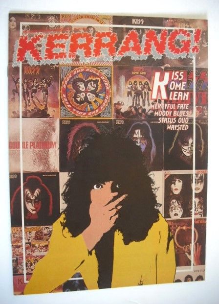 Kerrang magazine - Kiss cover (20 October - 2 November 1983 - Issue 53)
