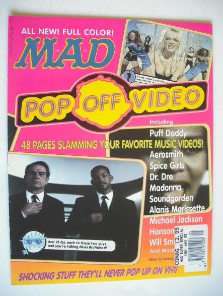 MAD magazine - Pop Off Video (May 1998)