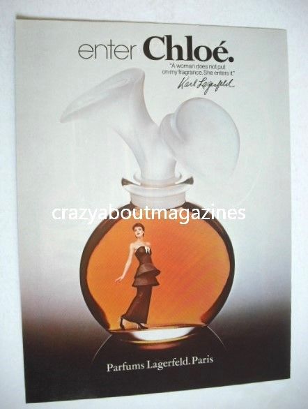 Chloe original advertisement page (ref. CHL0001)