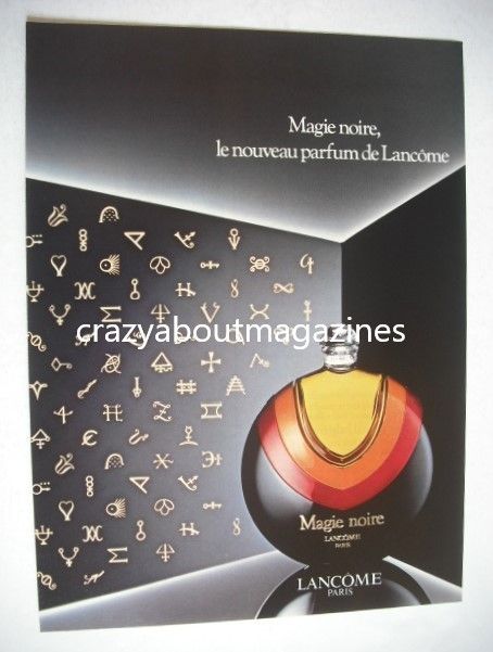 Lancome Magie Noire advertisement page (ref. LA0001)