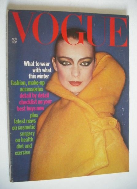 British Vogue magazine - November 1976 (Vintage Issue)