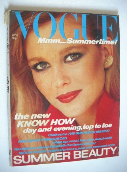 British Vogue magazine - June 1980 (Vintage Issue)