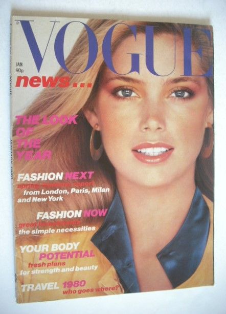 <!--1980-01-->British Vogue magazine - January 1980 (Vintage Issue)