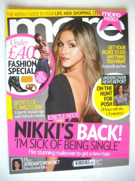 <!--2008-03-24-->More magazine - Nikki Grahame cover (24 March 2008)