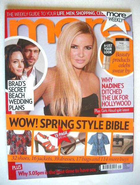 <!--2008-03-03-->More magazine - Nadine Coyle cover (3 March 2008)