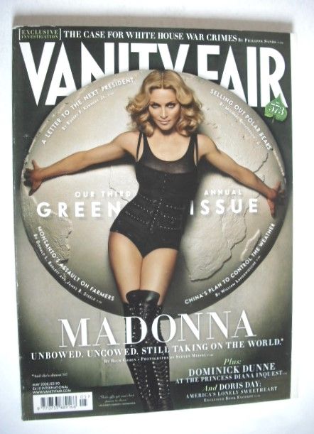 Vanity Fair magazine - Madonna cover (May 2008)