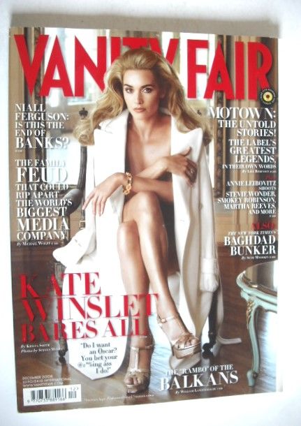 Vanity Fair magazine - Kate Winslet cover (December 2008)