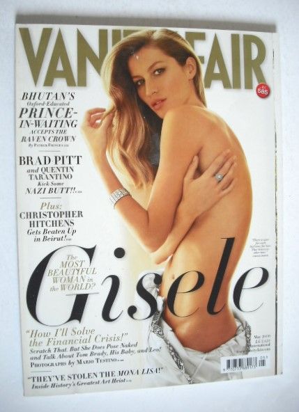 <!--2009-05-->Vanity Fair magazine - Gisele Bundchen cover (May 2009)