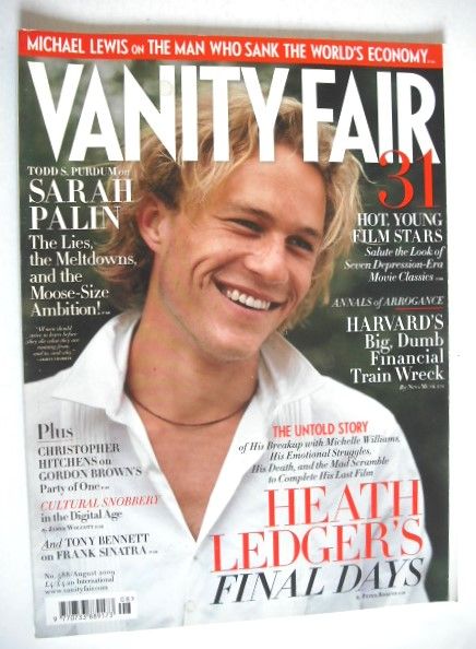 <!--2009-08-->Vanity Fair magazine - Heath Ledger cover (August 2009)
