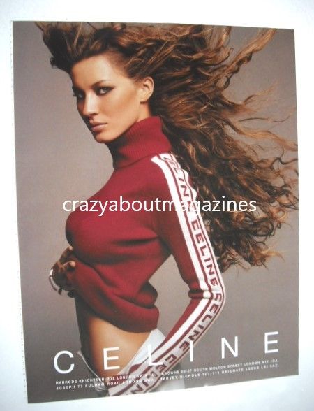 Celine clothing original advertisement page (ref. CE0001)
