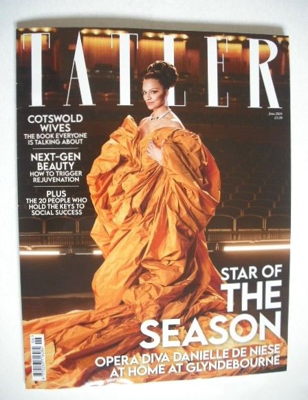 Tatler magazine - June 2024 - Danielle De Niese cover