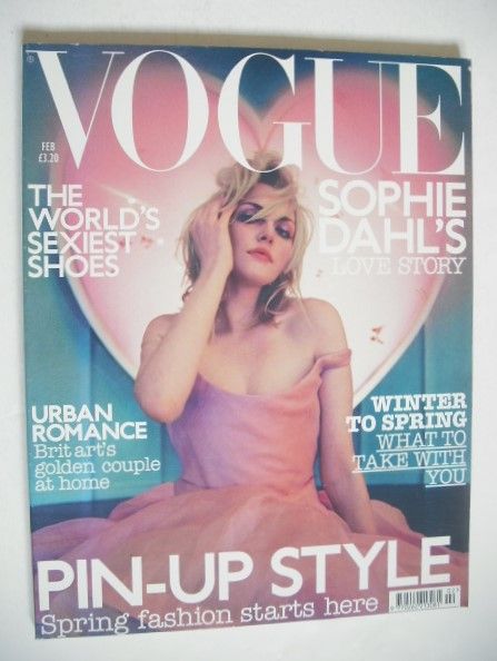 British Vogue magazine - February 2003 - Sophie Dahl cover