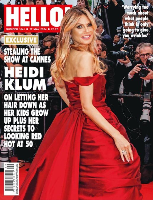 Hello! magazine - Heidi Klum cover (27 May 2024 - Issue 1841)