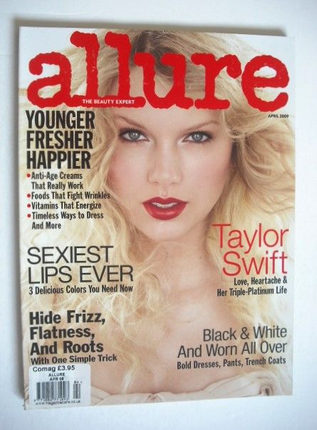 <!--2009-04-->Allure magazine - April 2009 - Taylor Swift cover
