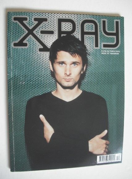 <!--2003-10-->X-RAY magazine - October 2003 - Matt Bellamy cover