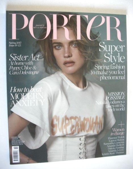 Porter magazine - Natalia Vodianova cover (Spring 2017)